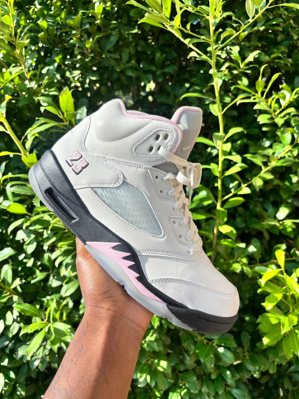SOFT PINK AJ5 SIZE 10.5