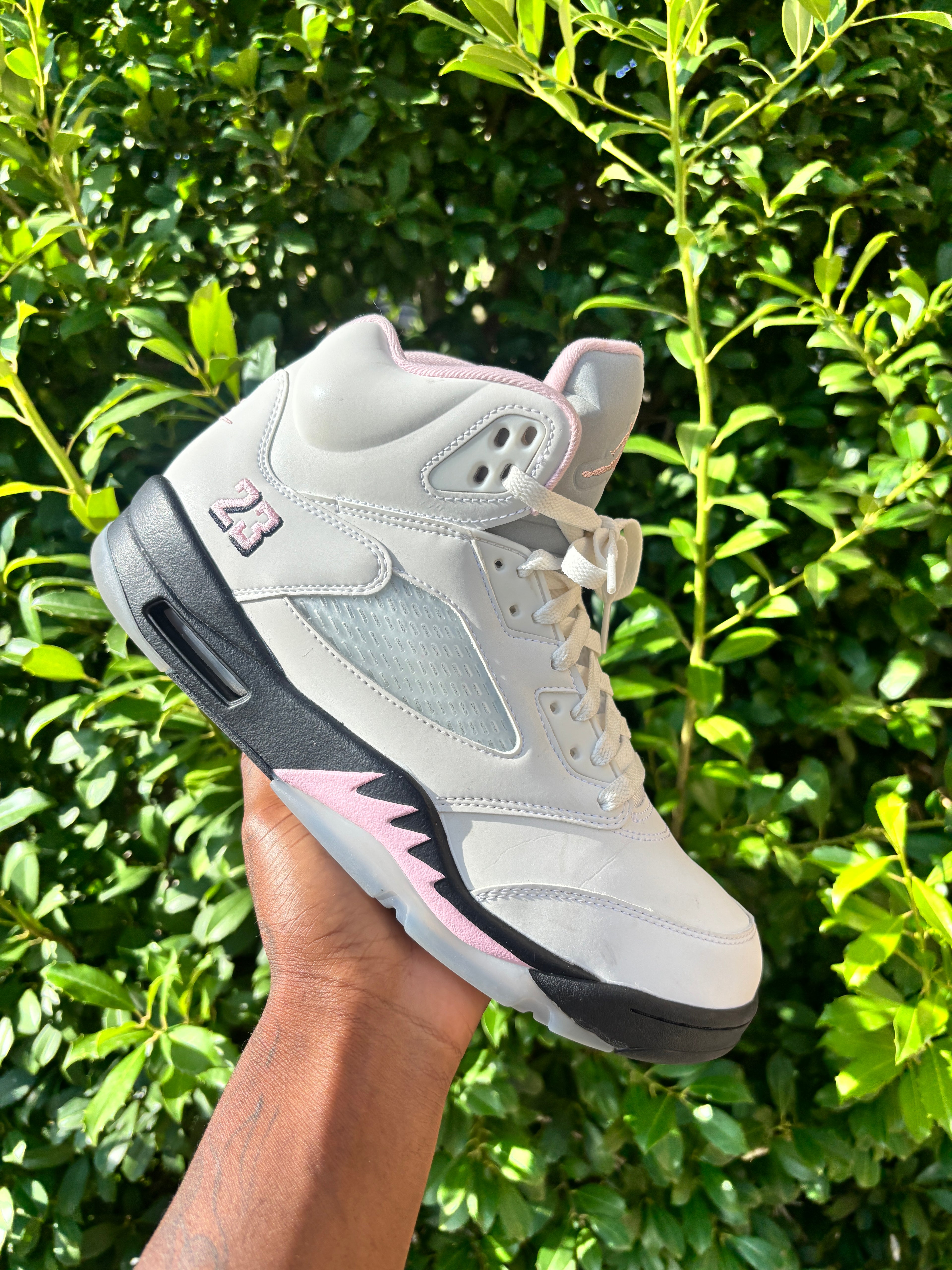 SOFT PINK AJ5 SIZE 10.5