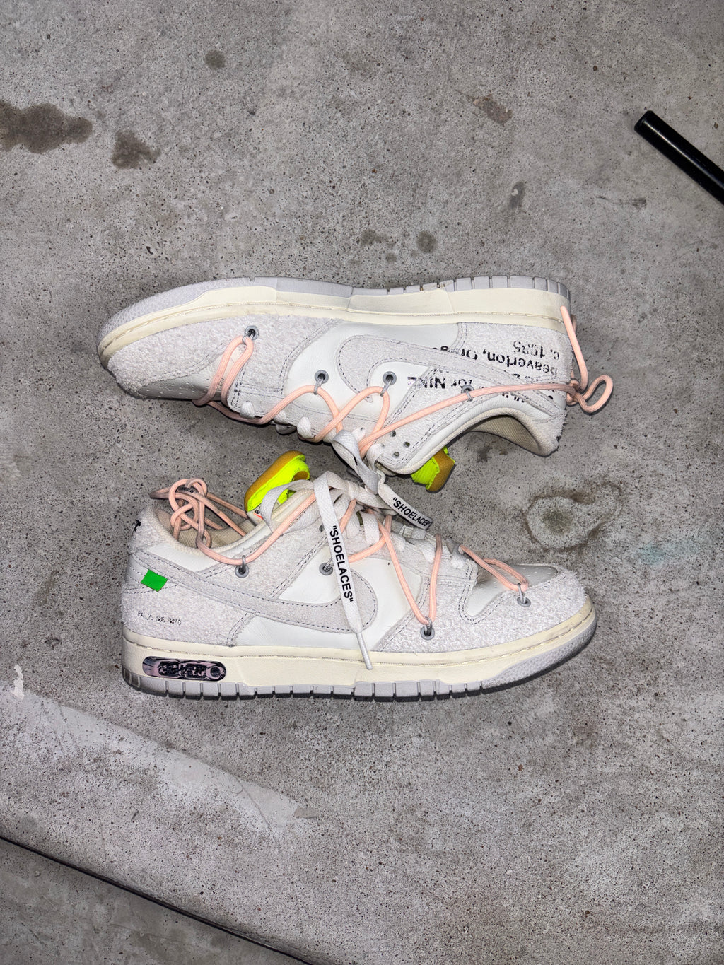OFFWHITE DUNKS "LOT 13"