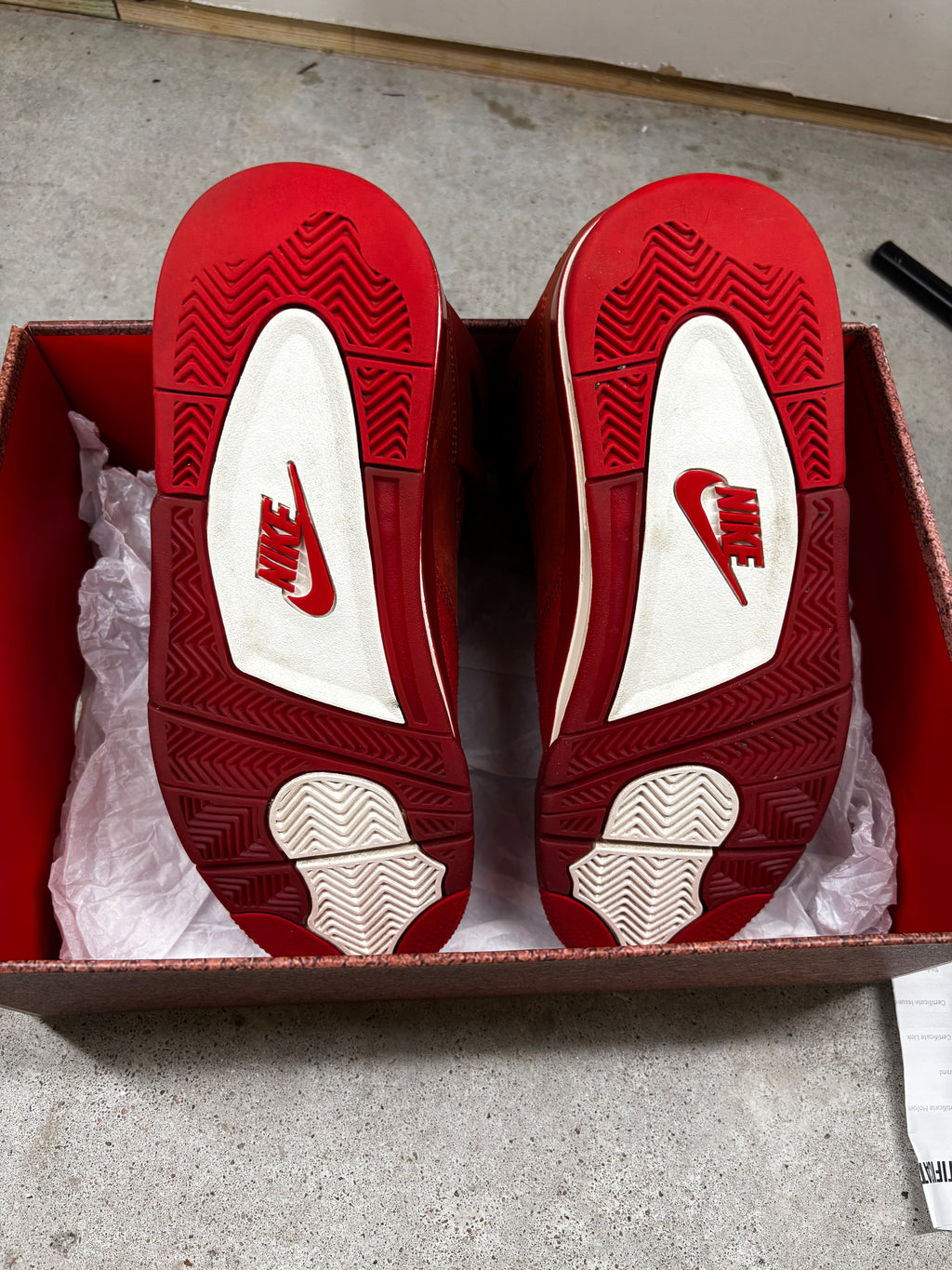 BRICK BY BRICK AJ4 SIZE 8